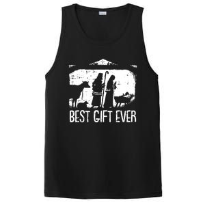 Best Ever Christmas Cool Jesus Nativity Scene Christian Great Gift PosiCharge Competitor Tank