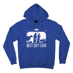 Best Ever Christmas Cool Jesus Nativity Scene Christian Great Gift Hoodie