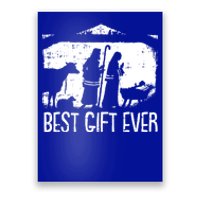 Best Ever Christmas Cool Jesus Nativity Scene Christian Great Gift Poster