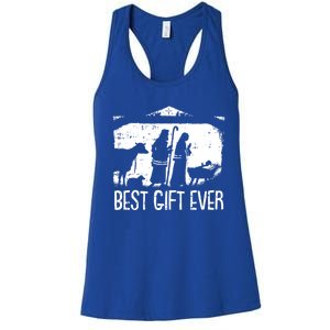 Best Ever Christmas Cool Jesus Nativity Scene Christian Great Gift Women's Racerback Tank