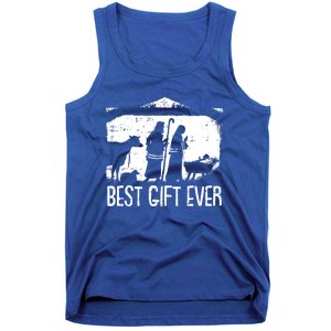 Best Ever Christmas Cool Jesus Nativity Scene Christian Great Gift Tank Top