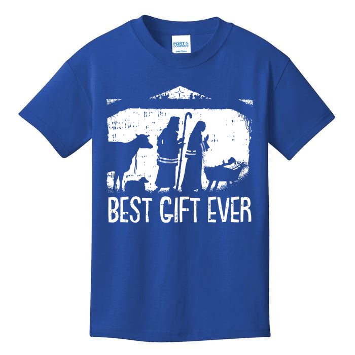 Best Ever Christmas Cool Jesus Nativity Scene Christian Great Gift Kids T-Shirt