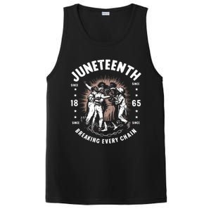 Breaking Every Chain Since 1865 Independence Day Junenth Funny Gift PosiCharge Competitor Tank