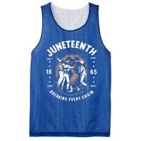 Breaking Every Chain Since 1865 Independence Day Junenth Funny Gift Mesh Reversible Basketball Jersey Tank