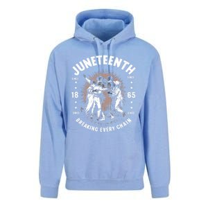 Breaking Every Chain Since 1865 Independence Day Junenth Funny Gift Unisex Surf Hoodie