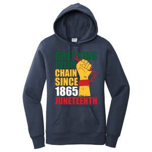 Breaking Every Chain Since 1865 Junenth Freedom Gift Women's Pullover Hoodie