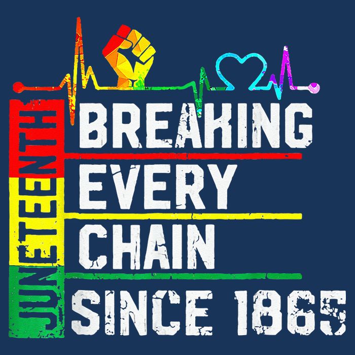 Breaking Every Chain Since 1865 Juneteenth Black History Apron
