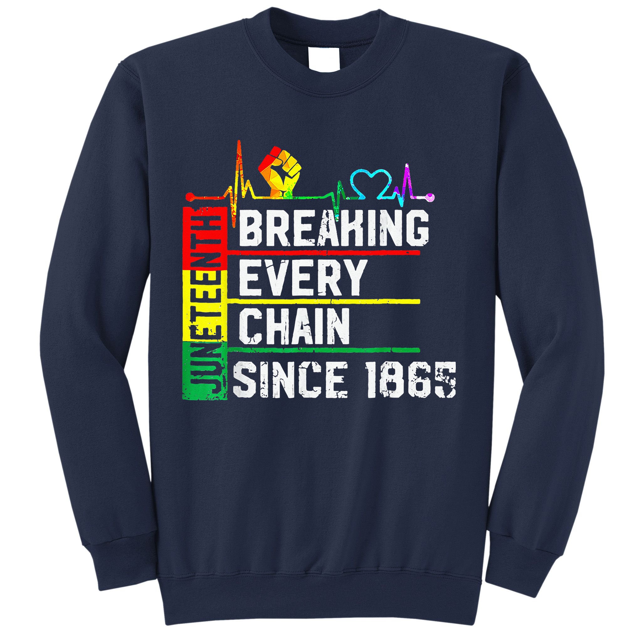 Breaking Every Chain Since 1865 Juneteenth Black History Sweatshirt