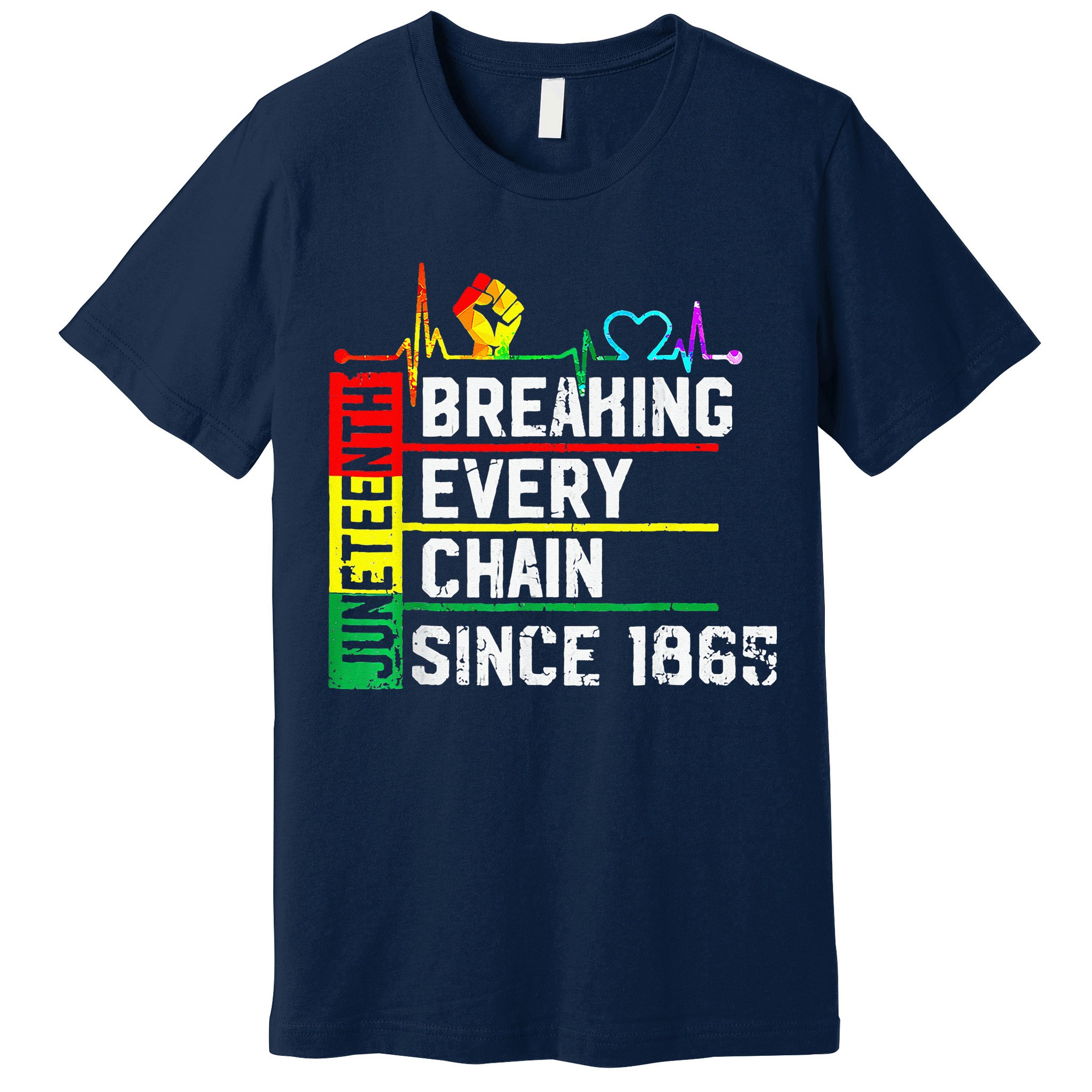 Breaking Every Chain Since 1865 Juneteenth Black History Premium T-Shirt