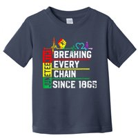 Breaking Every Chain Since 1865 Juneteenth Black History Toddler T-Shirt