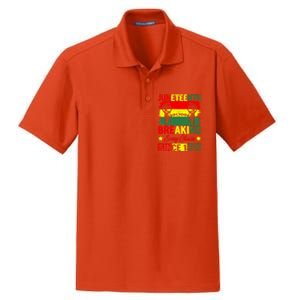 Breaking Every Chain Since 1865 Junenth Freedom Great Gift Dry Zone Grid Polo