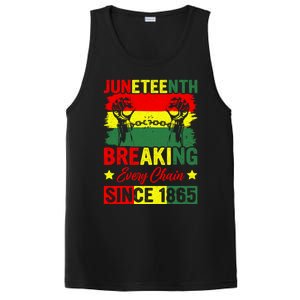 Breaking Every Chain Since 1865 Junenth Freedom Great Gift PosiCharge Competitor Tank