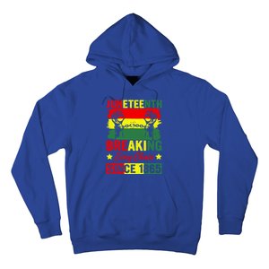 Breaking Every Chain Since 1865 Junenth Freedom Great Gift Hoodie