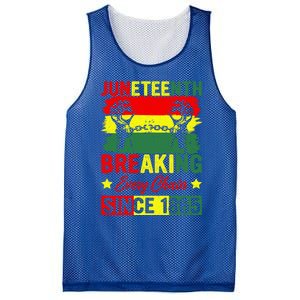 Breaking Every Chain Since 1865 Junenth Freedom Great Gift Mesh Reversible Basketball Jersey Tank