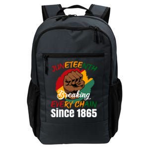 Breaking Every Chain Since 1865 Junenth Freedom Gift Daily Commute Backpack