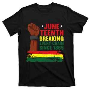 Breaking Every Chain Since 1865 | Freedom Funny Juneteenth T-Shirt