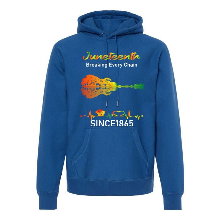 Breaking Every Chain Since 1865 Junenth Freedom Cool Gift Premium Hoodie