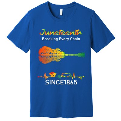 Breaking Every Chain Since 1865 Junenth Freedom Cool Gift Premium T-Shirt