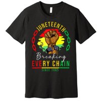 Breaking Every Chain Since 1865 Juneteenth Freedom Premium T-Shirt