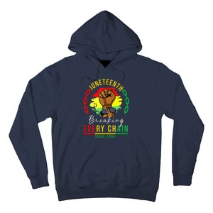 Breaking Every Chain Since 1865 Juneteenth Freedom Hoodie