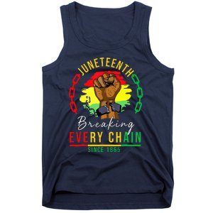 Breaking Every Chain Since 1865 Juneteenth Freedom Tank Top