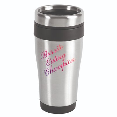 Burrito Eating Champion Competitive Food Eating Contest Gift 16oz Travel Tumbler