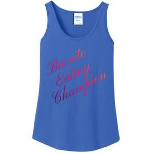 Burrito Eating Champion Competitive Food Eating Contest Gift Ladies Essential Tank