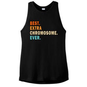 Best Extra Chromosome Ever Ladies PosiCharge Tri-Blend Wicking Tank