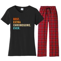 Best Extra Chromosome Ever Women's Flannel Pajama Set