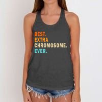 Best Extra Chromosome Ever Women's Knotted Racerback Tank