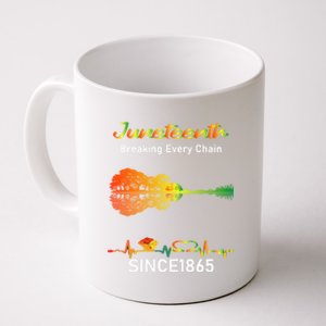 Breaking Every Chain Since 1865 Junenth Freedom Gift Coffee Mug