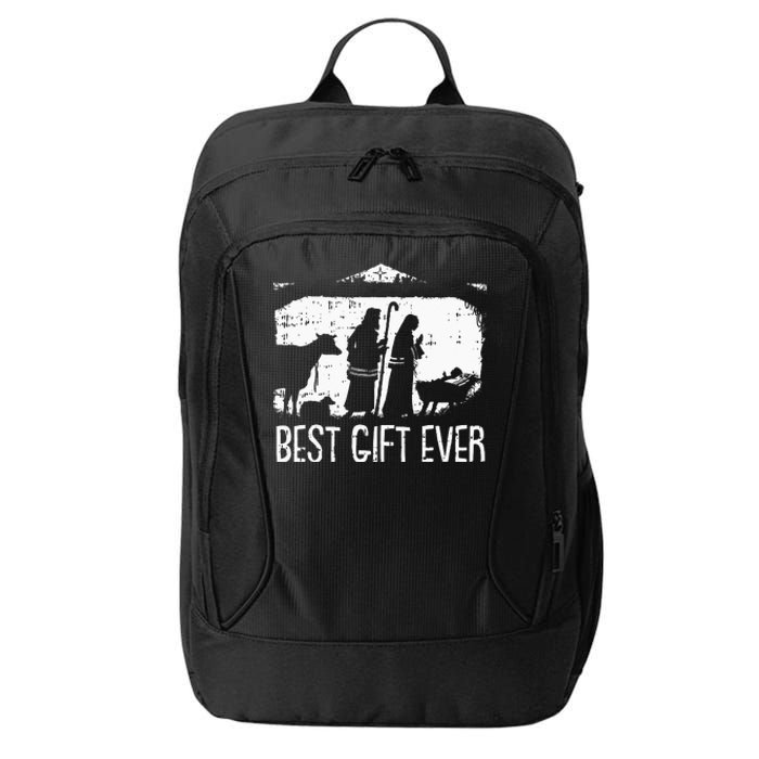 Best Ever Christmas Cool Jesus Nativity Scene Christian City Backpack