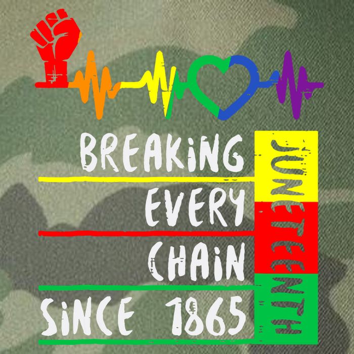 Breaking Every Chain Since 1865 Juneteenth Independence Day Legacy Tie Dye Trucker Hat
