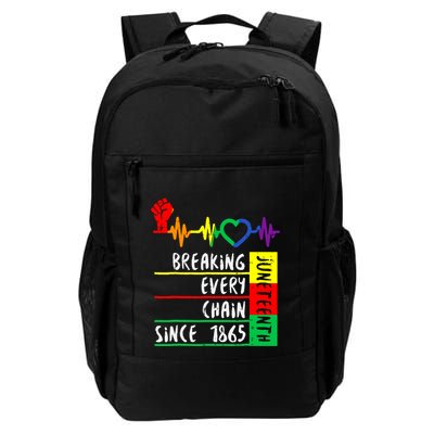 Breaking Every Chain Since 1865 Juneteenth Independence Day Backpack