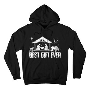 Best Ever Christmas Jesus Nativity Scene Christian Xmas  Hoodie