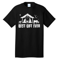 Best Ever Christmas Jesus Nativity Scene Christian Xmas  Tall T-Shirt