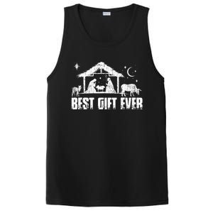 Best Ever Christmas Jesus Nativity Scene Christian Xmas  PosiCharge Competitor Tank