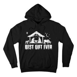 Best Ever Christmas Jesus Nativity Scene Christian Xmas  Tall Hoodie