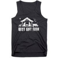 Best Ever Christmas Jesus Nativity Scene Christian Xmas  Tank Top