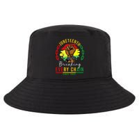 Breaking Every Chain Since 1865  Juneteenth Freedom Cool Comfort Performance Bucket Hat