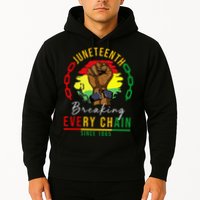 Breaking Every Chain Since 1865  Juneteenth Freedom Hoodie