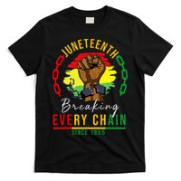Breaking Every Chain Since 1865  Juneteenth Freedom T-Shirt