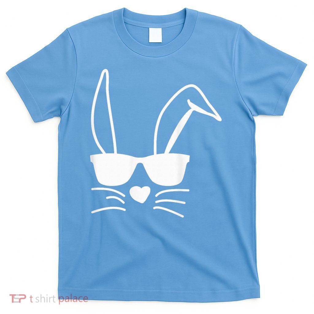 Black Easter _ Classic Fit Hip Sunglasses Bunny T-Shirt