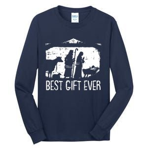 Best Ever Christmas Cool Jesus Tall Long Sleeve T-Shirt