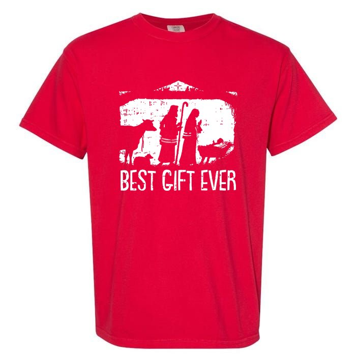 Best Ever Christmas Cool Jesus Garment-Dyed Heavyweight T-Shirt