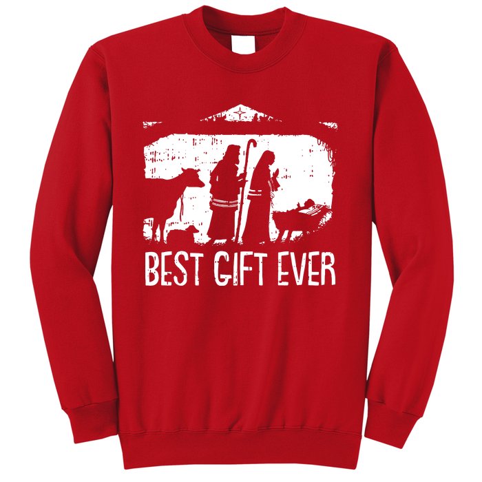 Best Ever Christmas Cool Jesus Sweatshirt