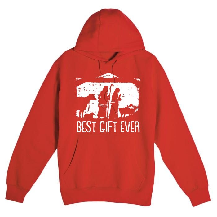 Best Ever Christmas Cool Jesus Premium Pullover Hoodie