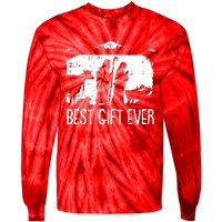 Best Ever Christmas Cool Jesus Tie-Dye Long Sleeve Shirt