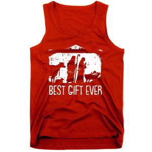 Best Ever Christmas Cool Jesus Tank Top