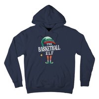 Basketball Elf Christmas Group Xmas Pajama Party Hoodie